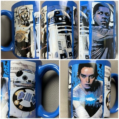 Star Wars Collectible Character Coffee Mug 14oz The Force Awakens Blue Ceramic
