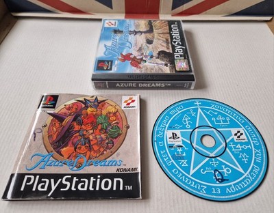 AZURE DREAMS. Seltenes PS1 Spiel, komplett. (Playstation One, PAL)