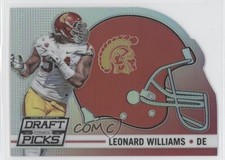 2015 Panini Prizm Collegiate Draft Picks Helmet Die-Cut Leonard Williams #26 7l6