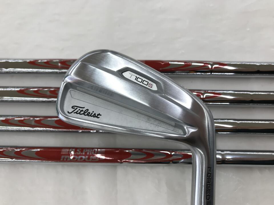 Titleist T100 S 2021 5 Iron Set 6-9 P RH Stiff NS MODUS 3 Titleist T100 S 2021 5 Iron Set 6-9 P RH Stiff NS MODUS 3