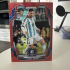 2024 Panini Prizm CONMEBOL Copa America Lionel Messi #1 Red Pulsar Prizm /125