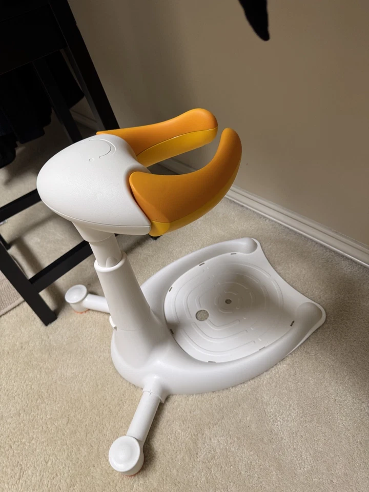 Manija de ducha amarilla manija de baño bañera infantil bidé bebé Foto 3 de 3