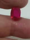 NATURAL EARTH MINED GGL CERTIFIED GEM TESTED HEATED OVAL RED RUBY 6.37 CTS. — photo 6