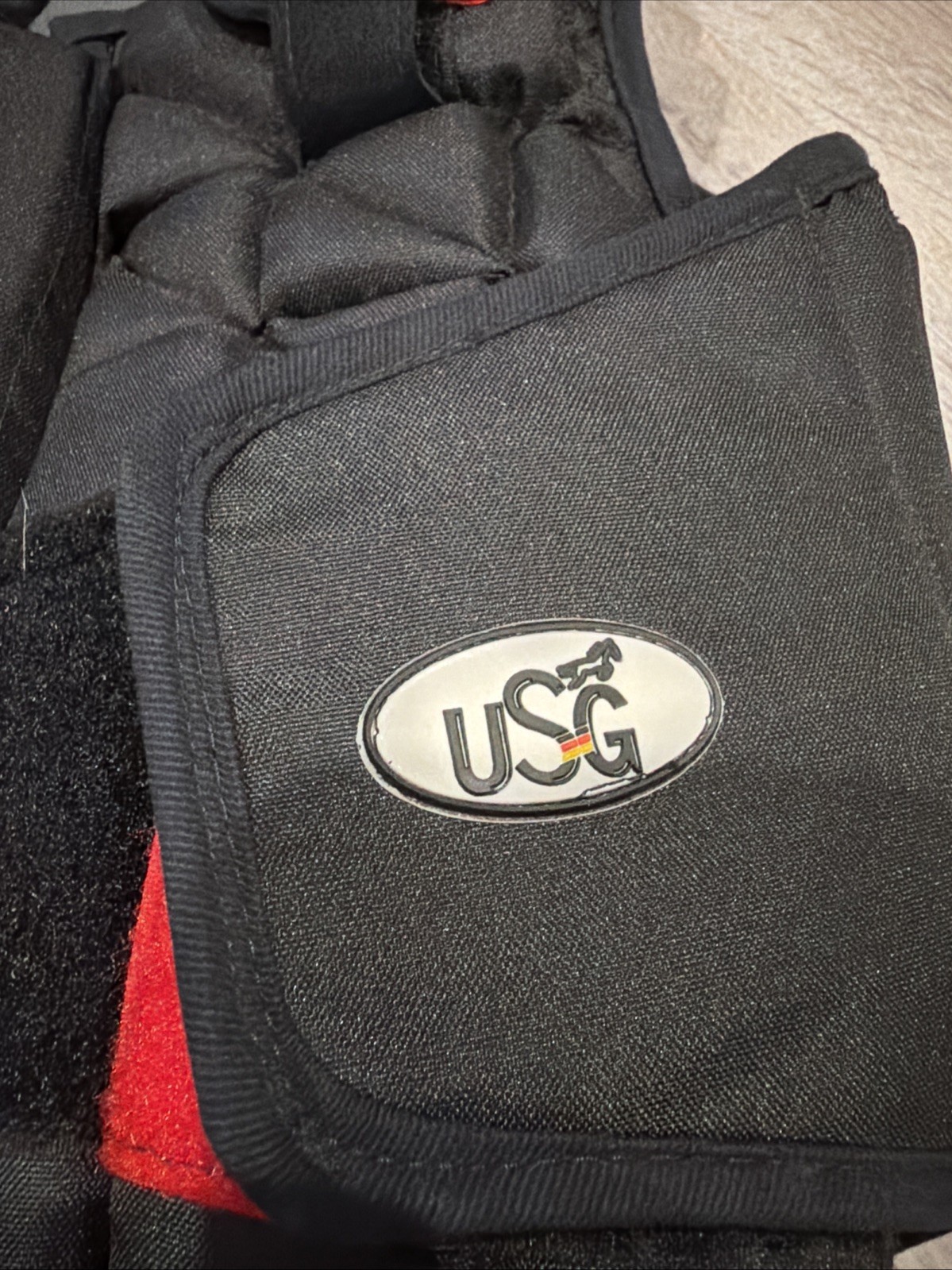 Usg eco flexi horse riding body protector vest child xs beta 2009 level 3