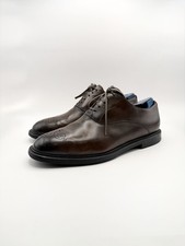 Dolce & Gabbana Men’s Brown Leather Brogue Dress Shoes Size US 9.5