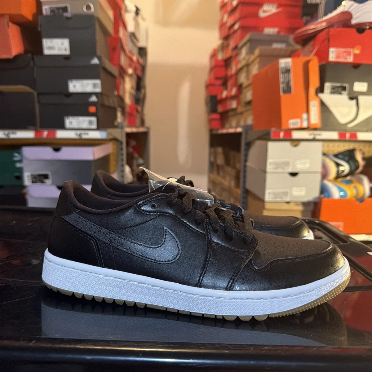 Las mejores ofertas en Jordan 1 Golf Low Black Gum | eBay