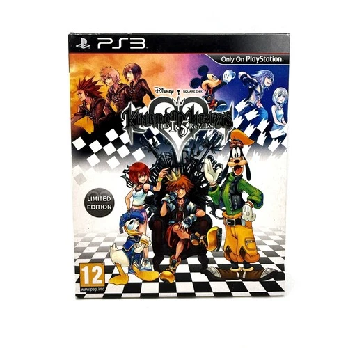 Kingdom Hearts HD 1.5 Remix Playstation 3 Limited Edition COMPLET PAL CIB
