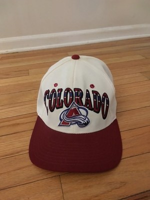 Colorado Avalanche NHL Vintage 1990s Starter Starfit Hat NWOT Size 3 