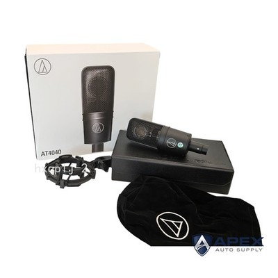 Audio-Technica AT4040 Cardioid Condenser Mic Studio Recording Large Diaphragm