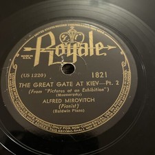 Excellent (EX) Grading Serenade Classical 78 RPM Vinyl Records for