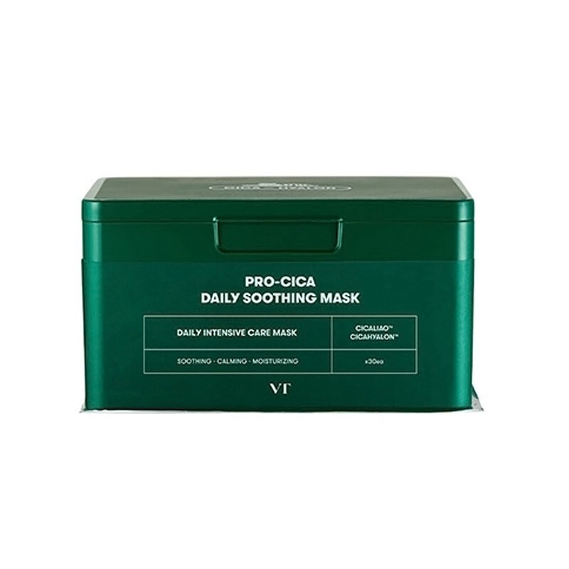 【バラ購入可】CICA DAILY SOOTHING MASK 30枚入り×4箱 VT 【5%還元】シカ デイリースージングマスク (30枚入) CICA