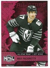 2020-21 Upper Deck Skybox Metal Universe MAX PACIORETTY #197 PMG Red 019/100
