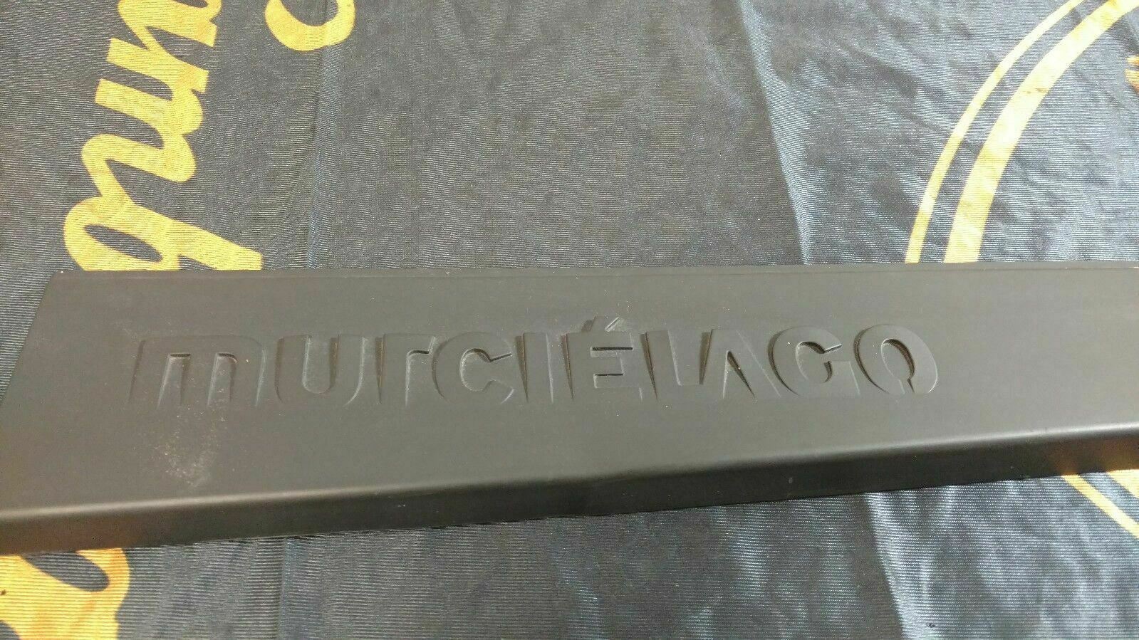 LAMBORGHINI MURCIELAGO LP PASSENGER RIGHT SIDE DOOR SILL SCUFF PLATE 410853492 