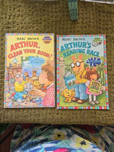 Mixed lot 10 Arthur Picture & Beginner Books Marc Brown 4 duplicates, classroom? - Picture 9 of 10