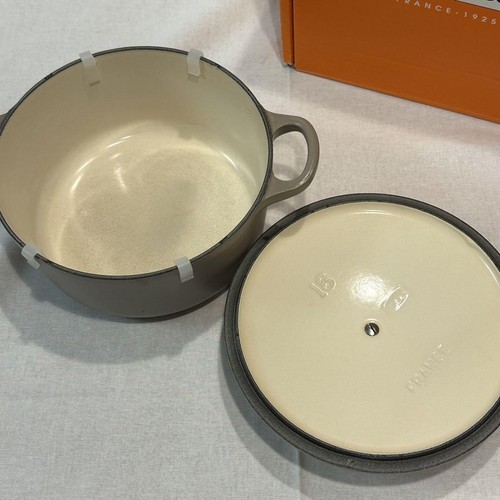 Cocotte Greige Le 18cm SISAL Creuset - Picture 3 of 8