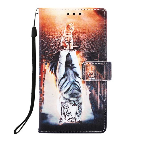 Flip Patterned PU Leather Wallet Card Stand Case TPU Cover Lot Protection Bumper - Picture 8 of 47