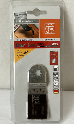 New Fein MultiMaster E-Cut Long Life BIM Wood Oscillating #63502160110 (Q7)