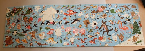 Puzzle super raro galleria pattinatori su ghiaccio Djeco di MARC BOUTAVANT - Foto 3 di 15