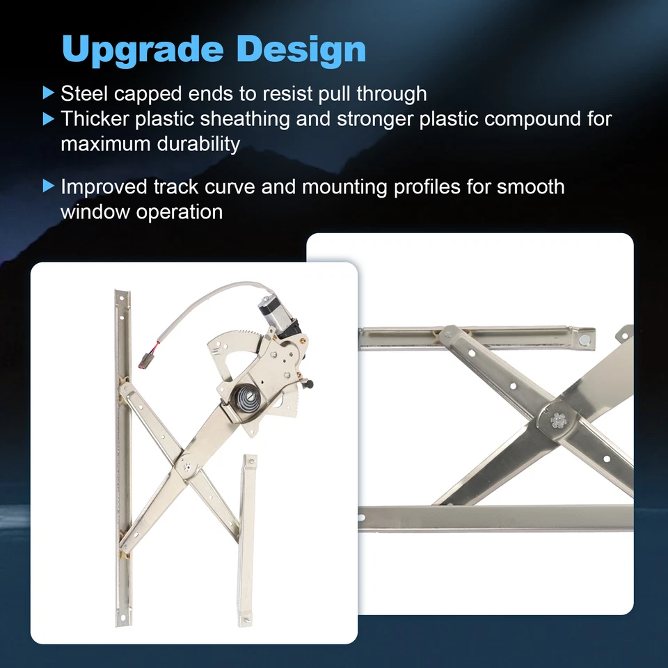 Regulador de ventana eléctrica delantero derecho con motor para Ford Explorer 1991-2001 Foto 4 de 4