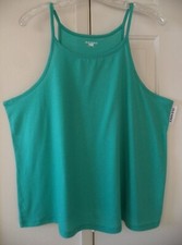 Old Navy Spearmint Muted Green Soft Lt Weight Jersey Relax Cami Tank M L XL XXL