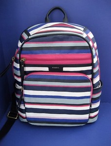 fossil canvas backpack