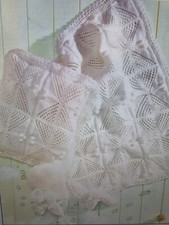 Knitting Pattern DK Pram Cover Cushion and Accessories     (569)