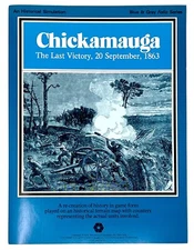 SPI - Chickamauga: The Last Victory (1975) COMPLETE PUNCHED EX