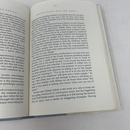 Whose Little Boy Are You Broun Family Heywood Hale Broun 1983 HC DJ 1st Ed - Picture 10 of 10