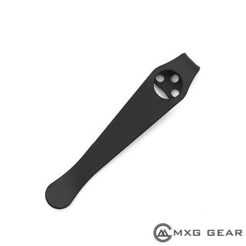  Schwarz Titan Deep Carry Taschenclip Made for Spyderco Para 3 Messer - Bild 1 von 4