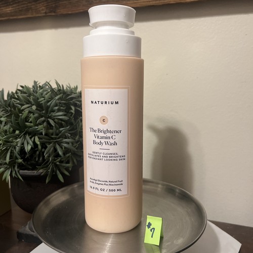Naturium The Brightener Vitamin C Body Wash, Gentle Cleanser, 16.9 oz