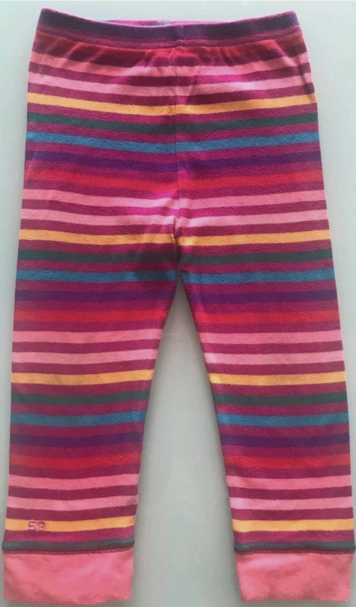 Leggings Fille Sonia Rykiel Rayés Multicolore - Taille 18 Mois, Coton, Occasion Très Bon état