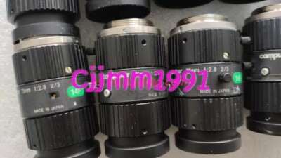 1PC USED Computar 75MM 1：2.8 2/3 M7528-MP  #YY