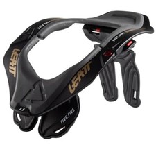 COLLARE PROTEZIONE COLLO NECK BRACE CROSS ENDURO LEATT GPX 5.5 STEALTH TG S/M