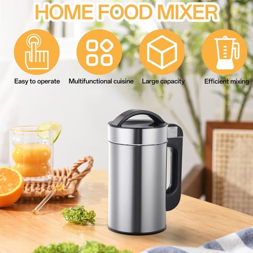 1200ml Nut Milk Maker Machine, Almond Milk Maker Machine,Oat Milk Soy Milk Maker