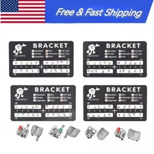 20Pcs Dental Orthodontic Brackets Braces Mini Roth MBT lot.022 3-4-5 HookS y