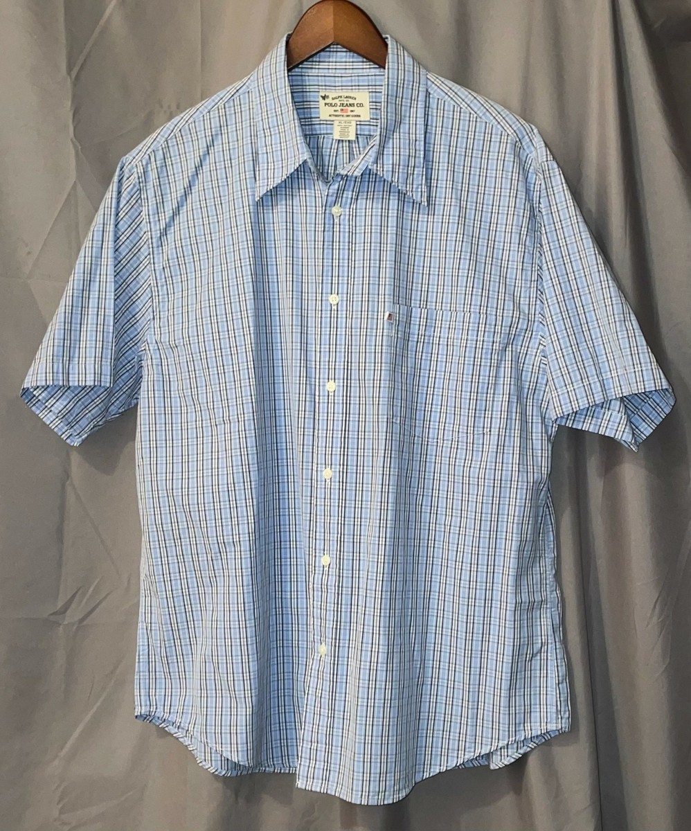 Polo Ralph Lauren Jeans Men's XL 100% Cotton Made In Indonesia SS