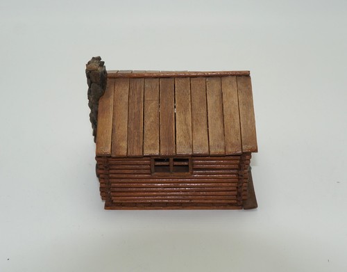 Vintage Hand Built HO Scale Wood Old Western Livery Stable Model Train Building - Picture 2 of 6