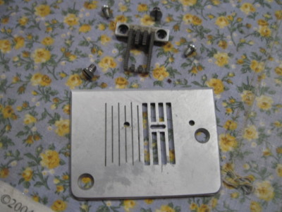 Bernette Bernina 46 Sewing Machine Parts Needle Plate Feeddog