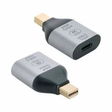 USB-C Type C Female Source to Mini Displayport DP Sink HDTV Adapter 4K 60hz