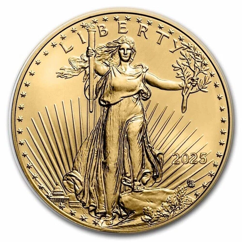 2025 1/4 oz $10 Gold American Eagle Coin BU
