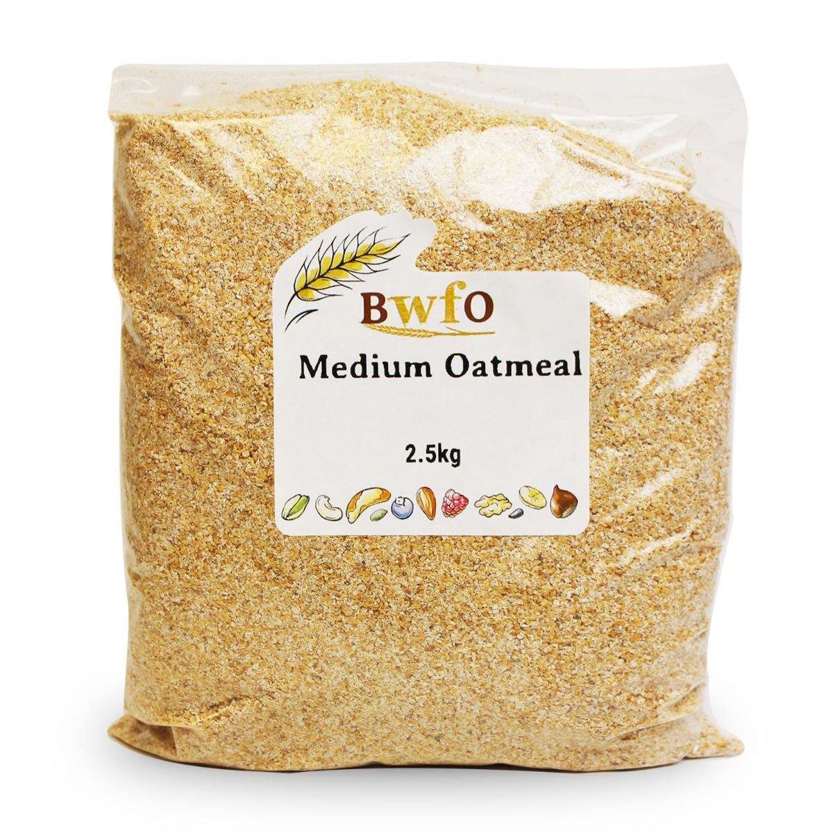 Oatmeal Medium 2.5kg | BWFO | Free UK Mainland P&P