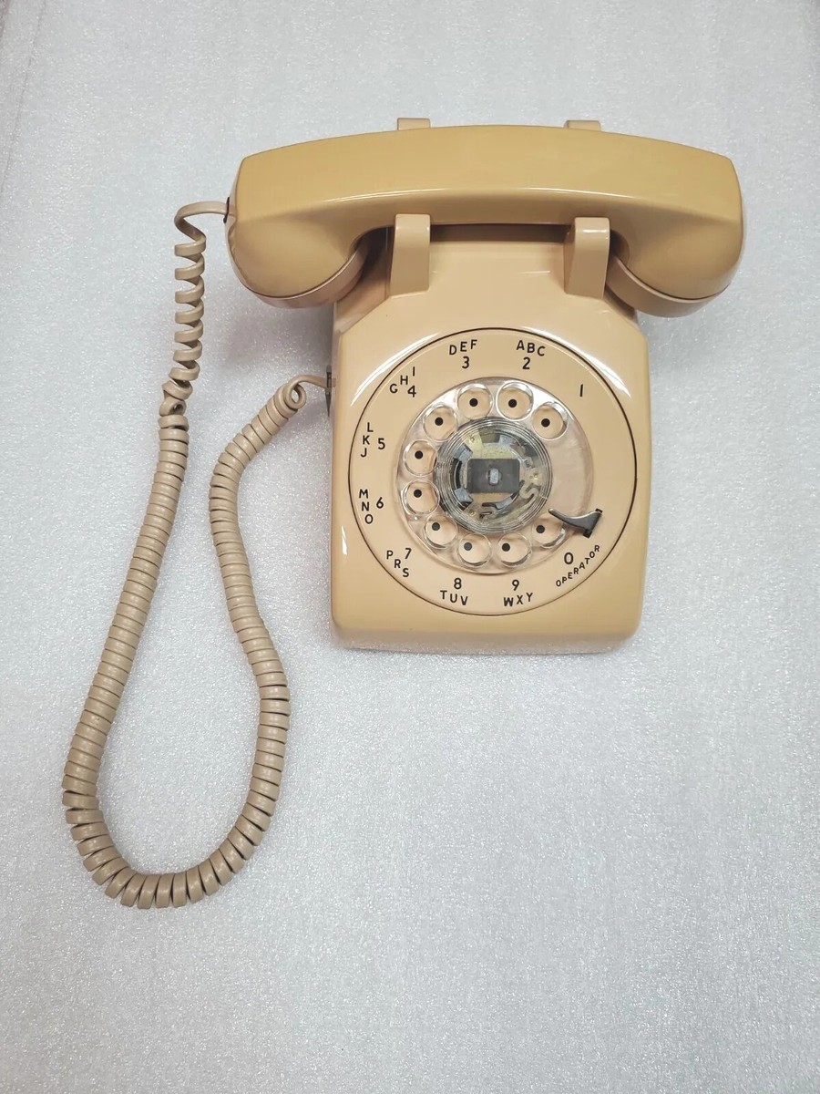 Vintage STROMBERG-CARLSON rotary phone with Walker NoiseCensor