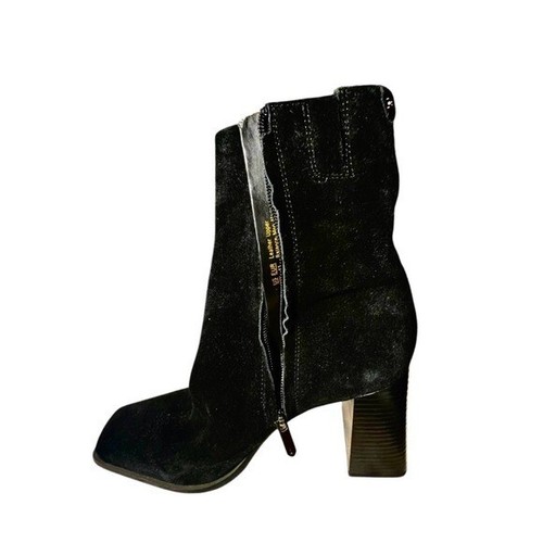 🌻NEW NWOT Sam Edelman "Ivette" Black Suede Leather Boots Size 10 - Picture 7 of 12