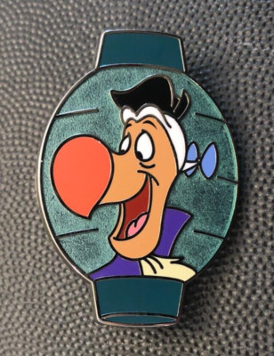 Disney pin 163012 Dodo Alice in Wonderland Lantern Mystery green shimmery bird