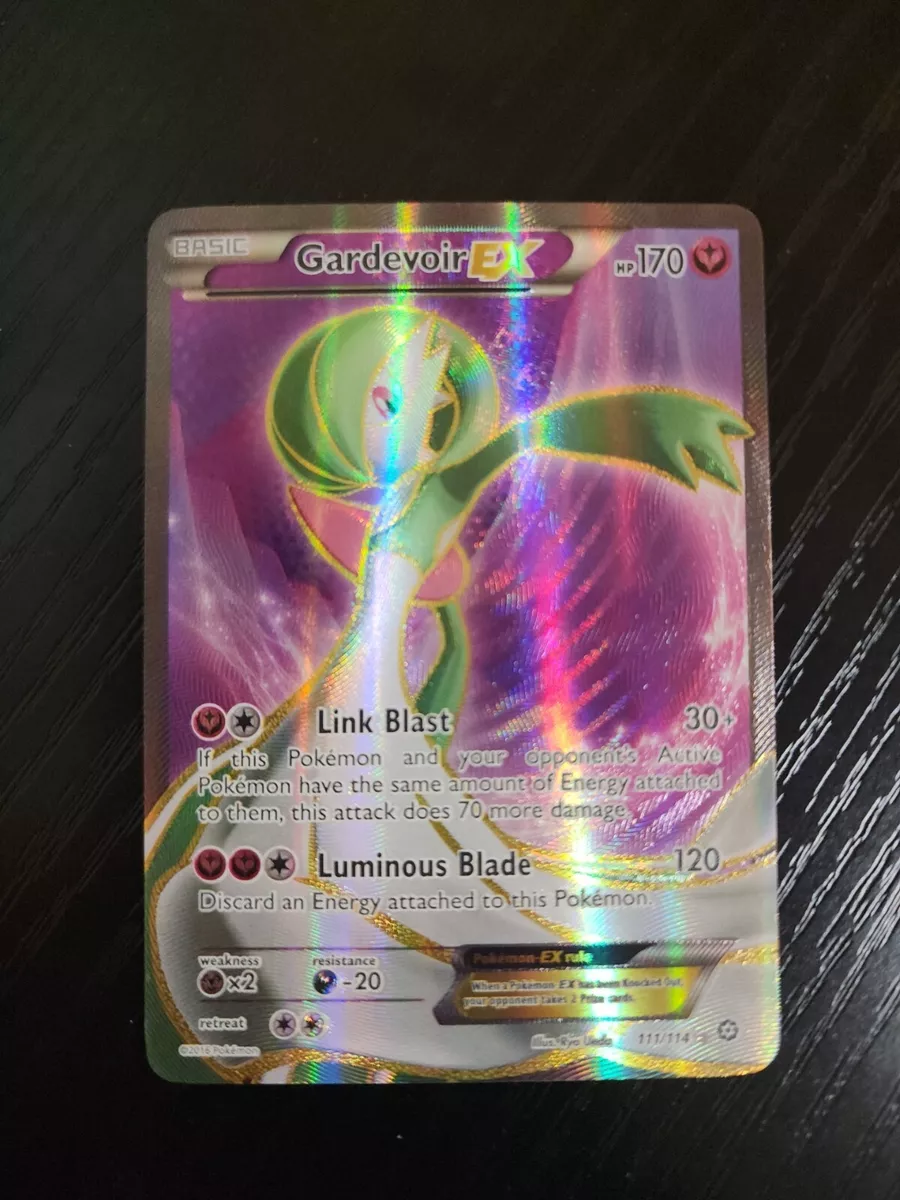 Gardevoir EX FULL ART ULTRA RARE 111/114 Pokemon XY Steam Siege