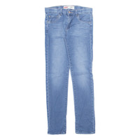 LEVI'S 510 Jeans Boys Blue Slim Skinny Stone Wash W26 L27