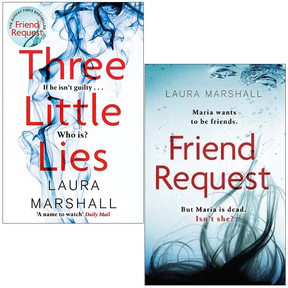 Laura Marshall Collection 3 Books Set Anniversary, Three Little, Friend Request