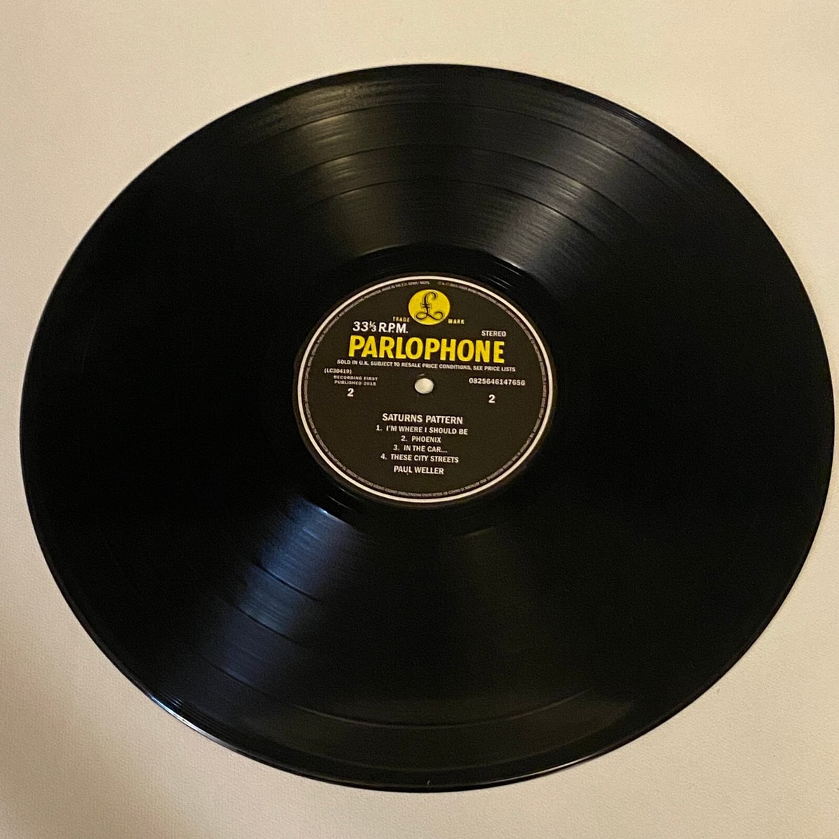 Paul Weller - Saturns Pattern 180gm Vinyl LP NM/NM