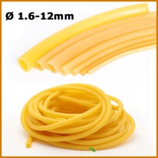 Natural Latex Rubber Tube Hose Band High Elastic For Surgical Medical 1.6-12mm