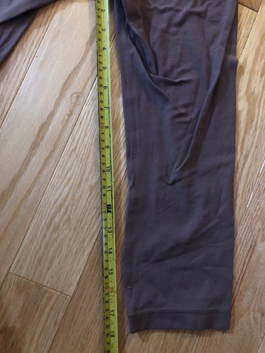 Girls Lululemon Yoga Pants Brown 24" x 18" Size 4 - Picture 4 of 6